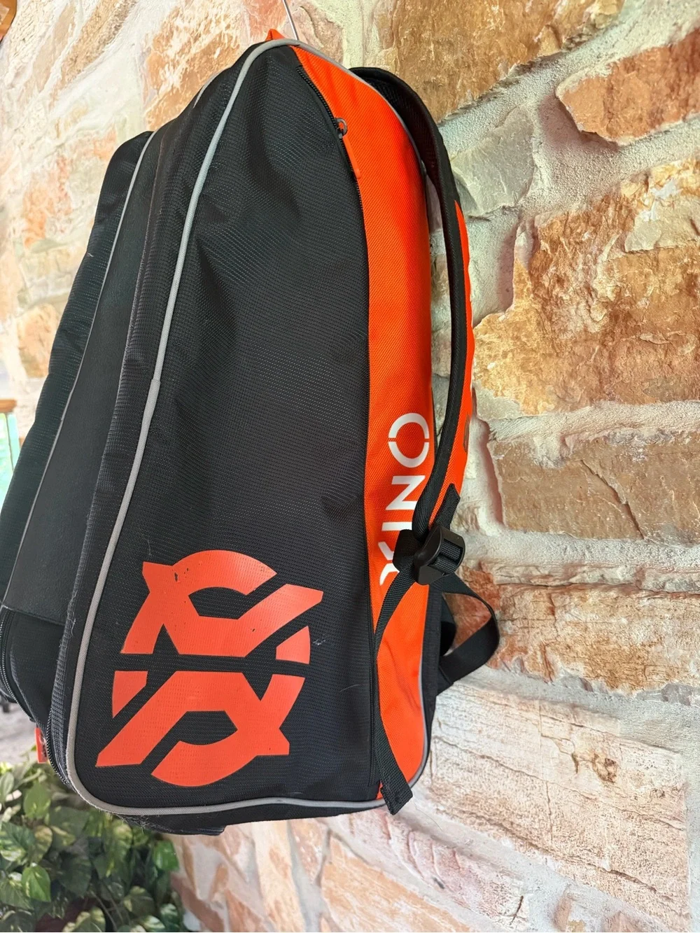 Men's Orange & Black Duffel Paddle Bag
